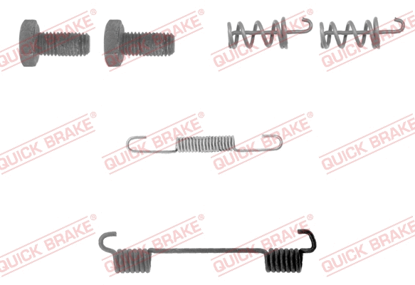 Accessory Kit, parking brake shoes (105-0622-1)