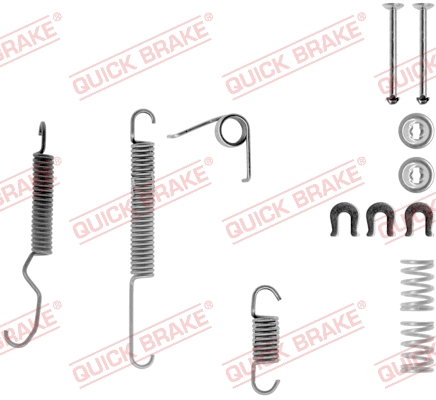 Accessory Kit, brake shoes (105-0683-1R)