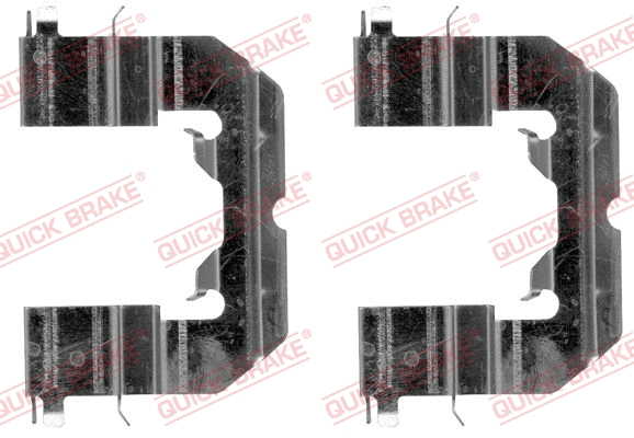 Accessory Kit, disc brake pad (109-1859R-1)