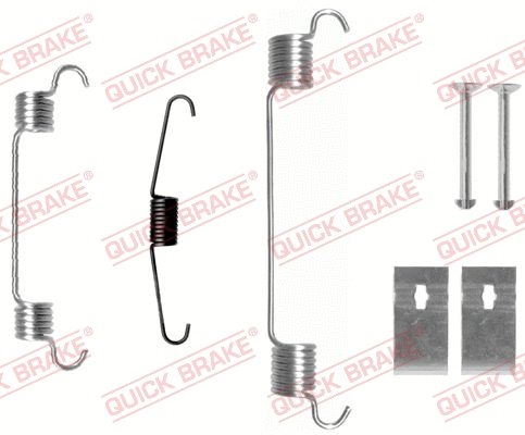 Accessory Kit, brake shoes (105-0833-1)