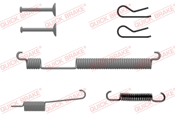 Accessory Kit, brake shoes (105-0053-1)