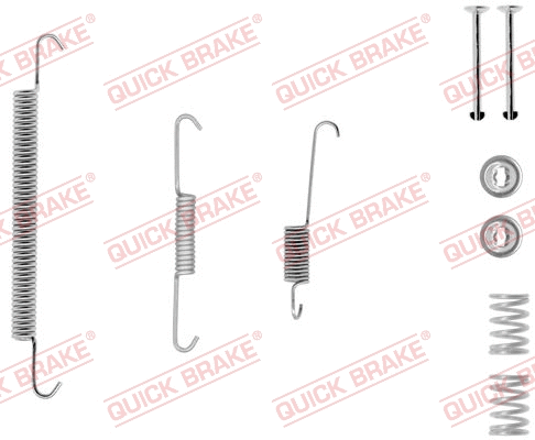 Accessory Kit, brake shoes (105-0757-1)
