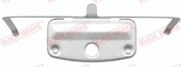 Accessory Kit, disc brake pad (109-1644-1)