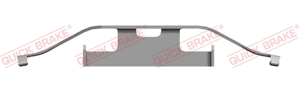 Accessory Kit, disc brake pad (109-1682-1)