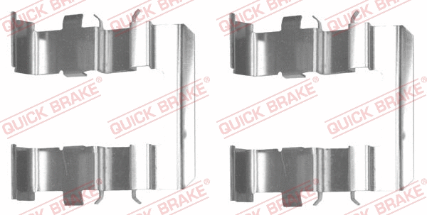 Accessory Kit, disc brake pad (109-1831R-1)