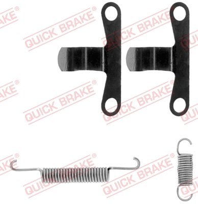 Accessory Kit, parking brake shoes (105-0594-1)