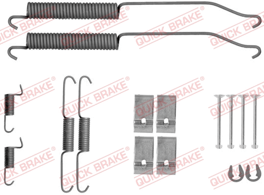 Accessory Kit, brake shoes (105-0036)