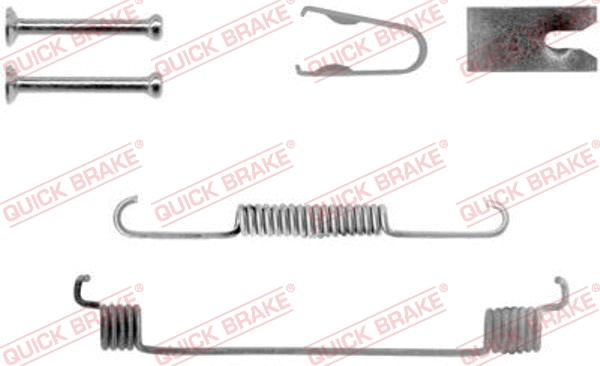 Accessory Kit, brake shoes (105-0789-1L)