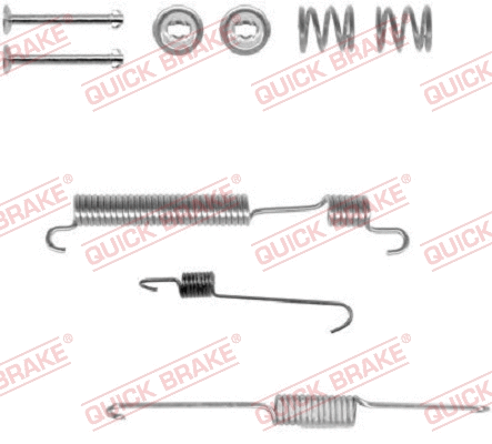 Accessory Kit, brake shoes (105-0822-1R)