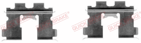 Accessory Kit, disc brake pad (109-1163-1)