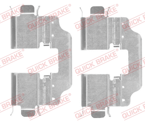 Accessory Kit, disc brake pad (109-1773-1)