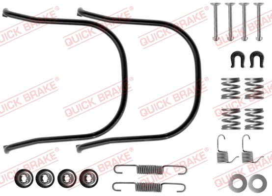 Accessory Kit, brake shoes (105-0634)