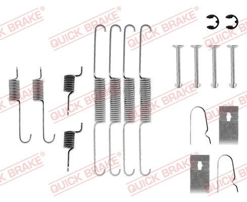 Accessory Kit, brake shoes (105-0636)