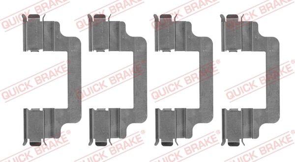 Accessory Kit, disc brake pad (109-1779)