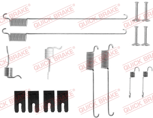 Accessory Kit, brake shoes (105-0829)