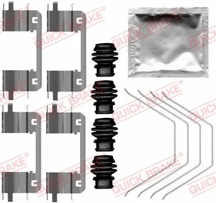 Accessory Kit, disc brake pad (109-0141)