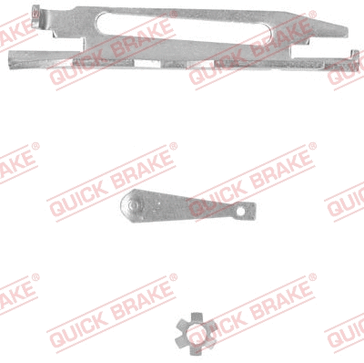 Adjuster Set, drum brake (10553001-1R)