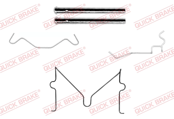 Accessory Kit, disc brake pad (109-1905-1R)