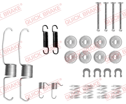 Accessory Kit, brake shoes (105-0637)