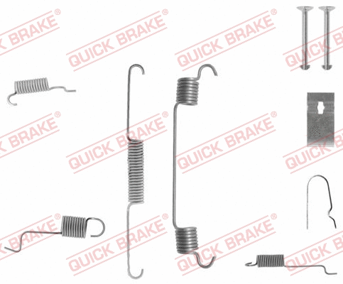 Accessory Kit, brake shoes (105-0742-1R)