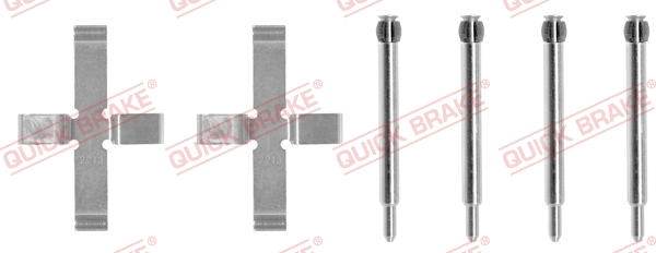Accessory Kit, disc brake pad (109-0980)