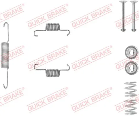 Accessory Kit, parking brake shoes (105-0011-1)