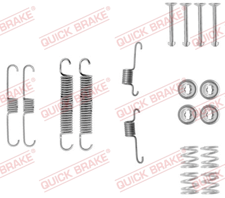 Accessory Kit, brake shoes (105-0012)