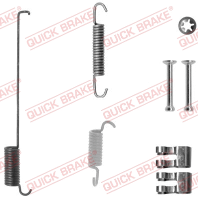 Accessory Kit, brake shoes (105-0739-1R)