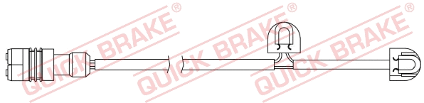 Warning Contact, brake pad wear (WS 0335 B)
