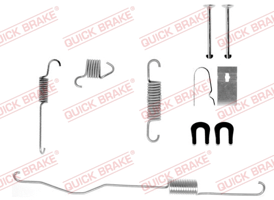 Accessory Kit, brake shoes (105-0694-1R)