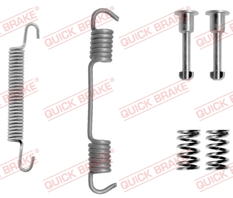 Accessory Kit, parking brake shoes (105-0708-1)