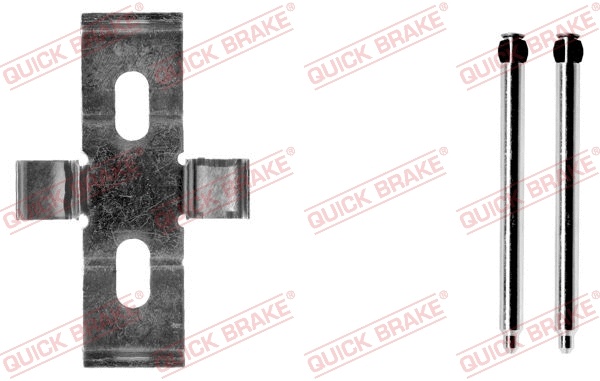 Accessory Kit, disc brake pad (109-1248-1)