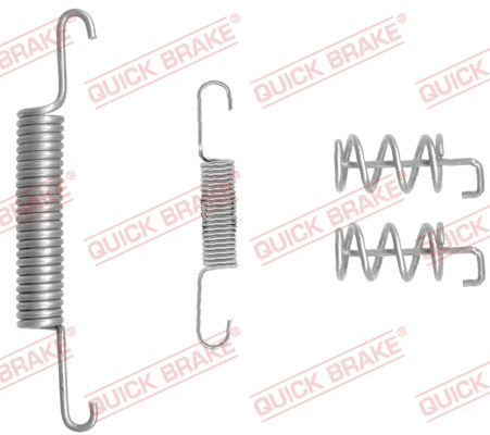 Accessory Kit, parking brake shoes (105-0831-1)