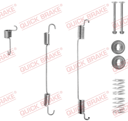 Accessory Kit, brake shoes (105-0021-1L)