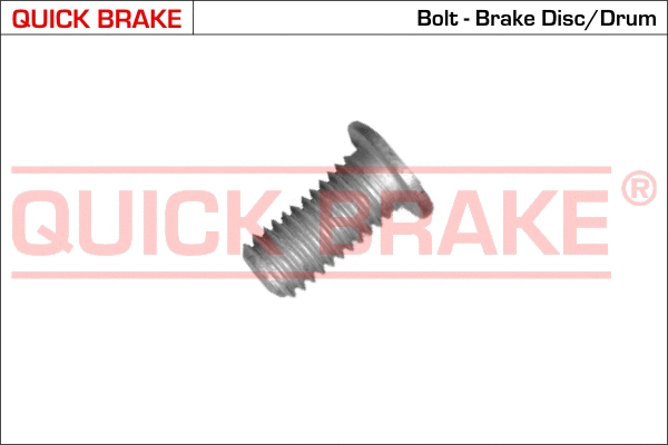 Bolt, brake disc (11672)
