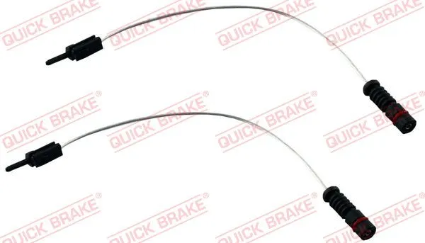 Warning Contact, brake pad wear (WS 0182 A)