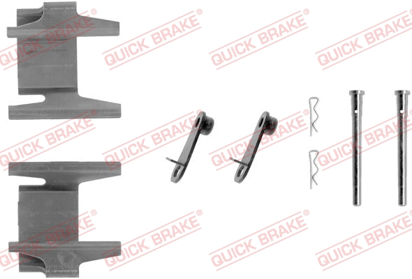 Accessory Kit, disc brake pad (109-1142)