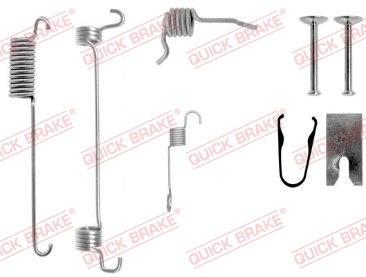 Accessory Kit, brake shoes (105-0751-1R)