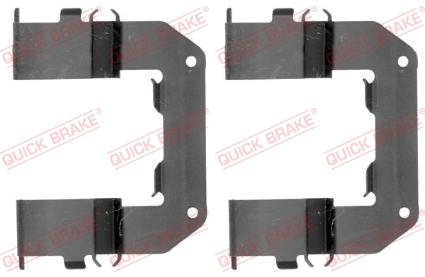 Accessory Kit, disc brake pad (109-1767-1)