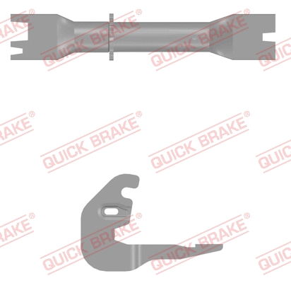 Adjuster Set, drum brake (11153010-1L)