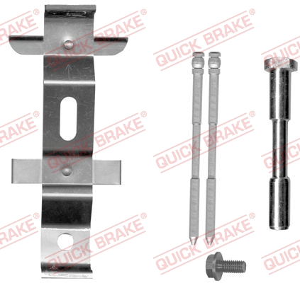 Accessory Kit, disc brake pad (109-1894-1)