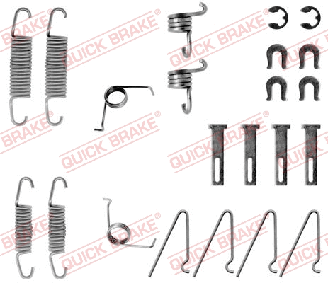 Accessory Kit, brake shoes (105-0703)