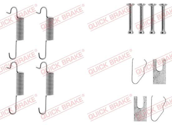 Accessory Kit, brake shoes (105-0527)