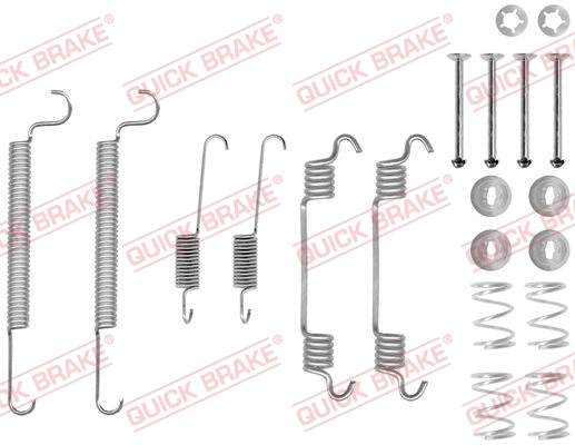 Accessory Kit, brake shoes (105-0766)