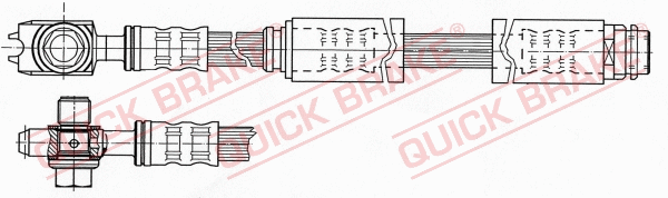 Brake Hose (58.962X)