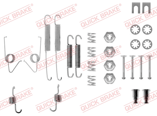 Accessory Kit, brake shoes (105-0614)
