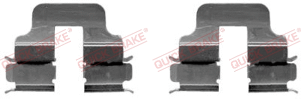 Accessory Kit, disc brake pad (109-1247-1)