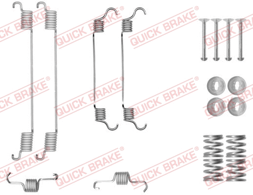Accessory Kit, brake shoes (105-0034)