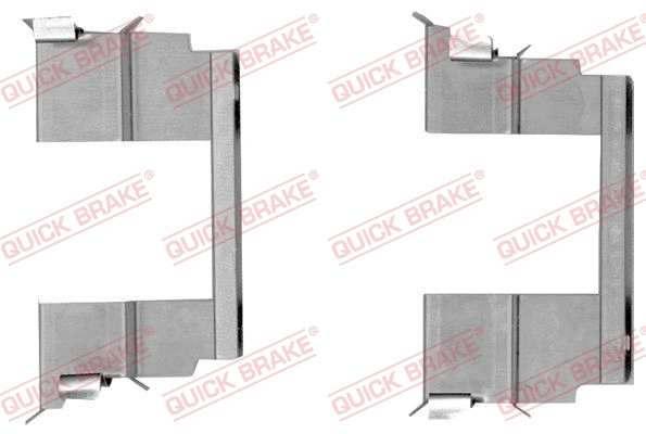 Accessory Kit, disc brake pad (109-1783-1)