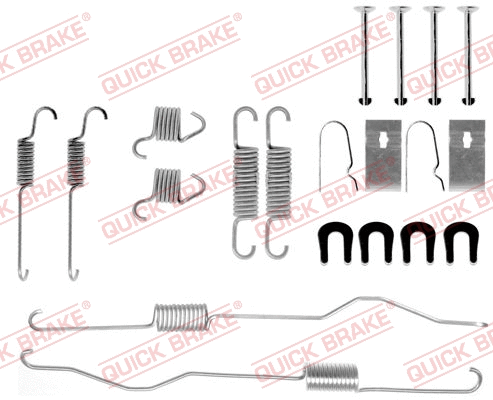 Accessory Kit, brake shoes (105-0694)